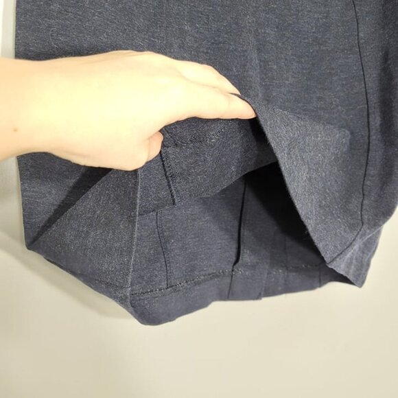 Dalia Navy Blue Classic Mini Pencil Comfort Skirt Spandex Size 6 - Picture 6 of 9